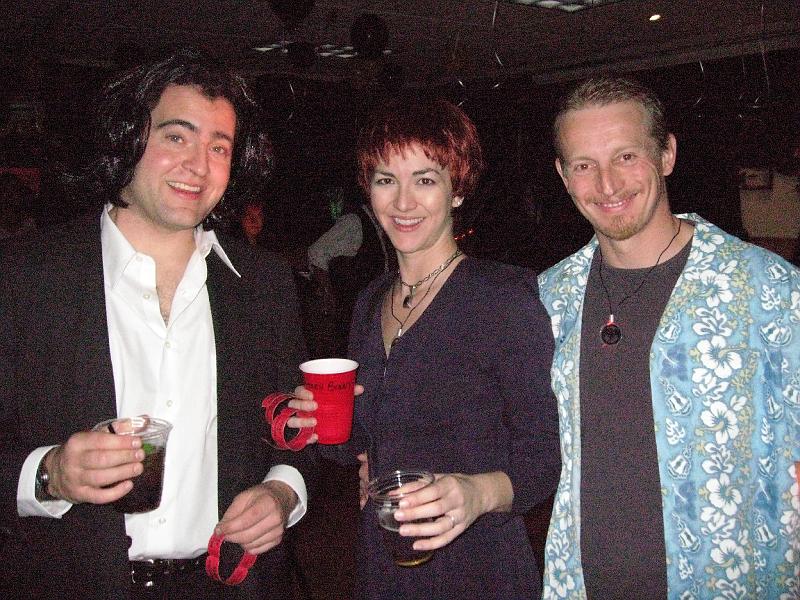 IMG_0592.JPG - Sean let's his "pop star" hair down... yikes!