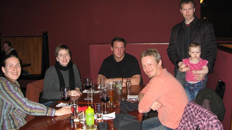 IMG_0714.JPG - Karen, Sara, Chris, Mark, Cecilia & Richard at The Jones!