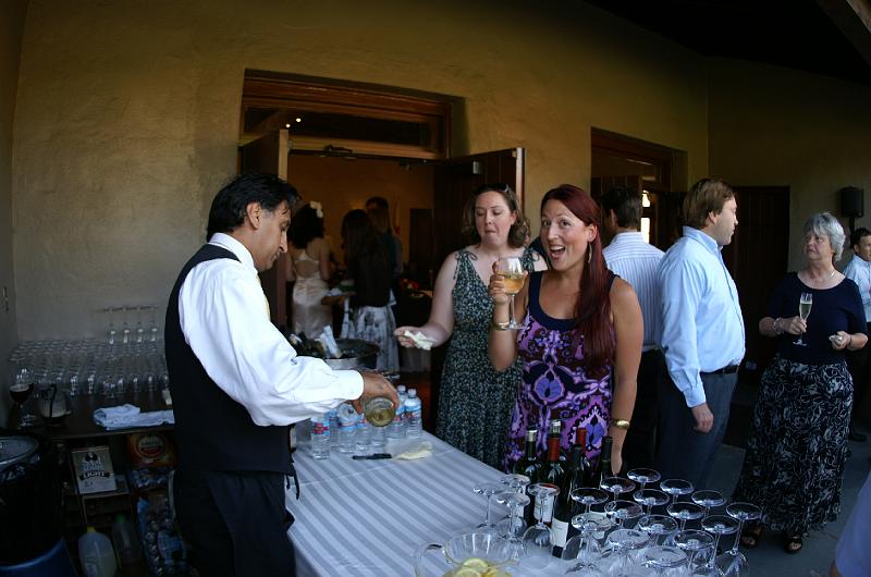 PICT2349.JPG - Kady likes the Pinot Grigio!